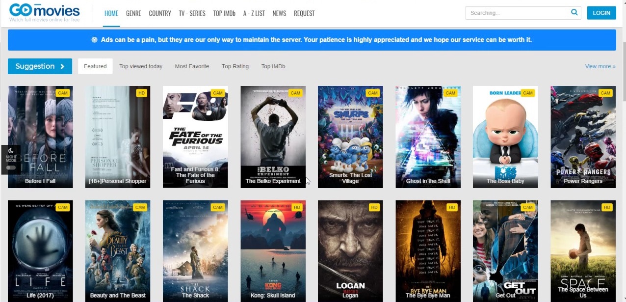 Gomovies: Latest HD Movies Download Website