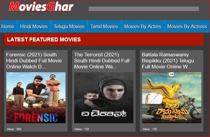 MoviesGhar -Best Download Movies from Movies Ghar Movies:2022