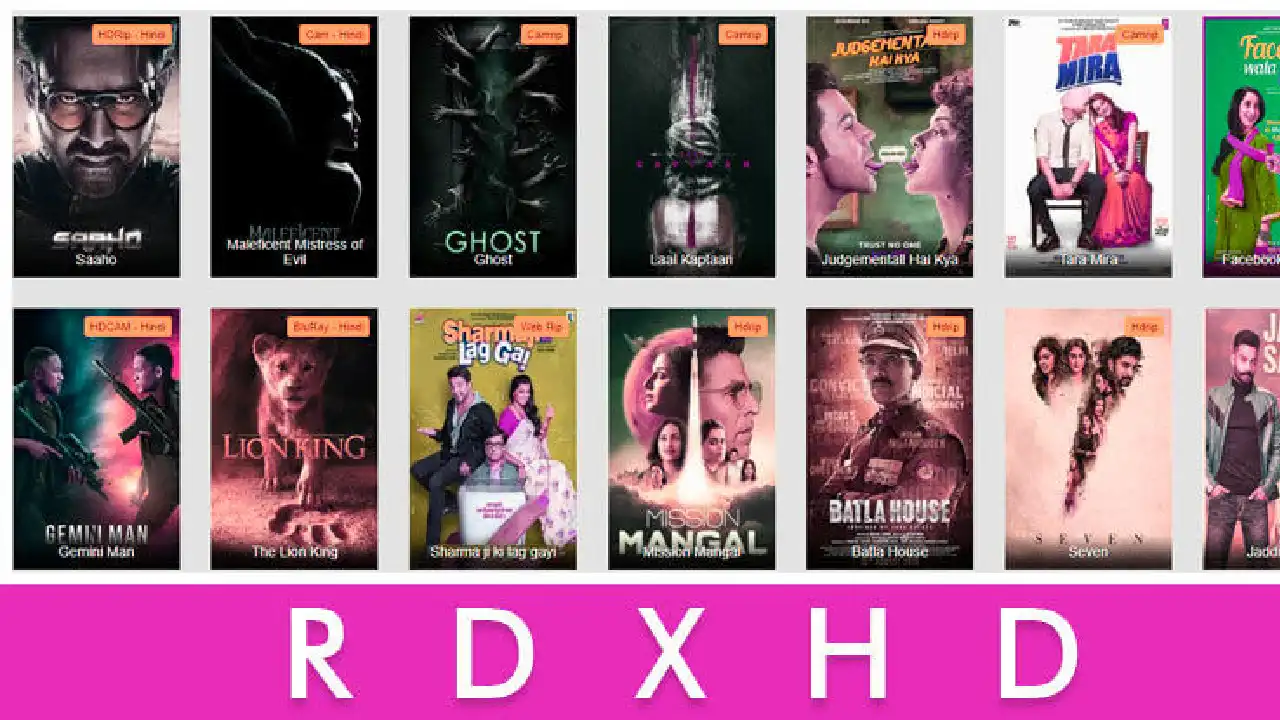 Rdxhd – Download Latest All New Bollywood, Hollywood Movies From Rdx Hd 2022 Latest Updates