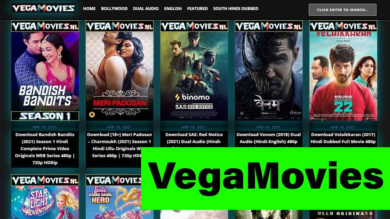 VegaMovies | Download Free Hindi, Punjabi, English, And Dubbed Movies